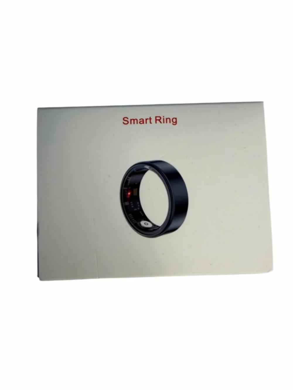 JRing Smart Ring Size 9 Black Fitness Tracker No Subscription
